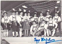 Bavière : GRAFING : SEPP HUFSKY - Kapellenleiter : Orchestre Folklorique (  C.p.s.m. Photo Vérit. Grand Format ) - Grafing