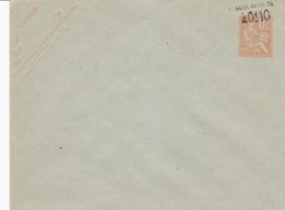 Enveloppe Mouchon 15 C Orange B13 Neuve - Enveloppes Types Et TSC (avant 1995)