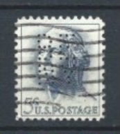 EEUU 1962 (O) USADOS PERFORADO MI-817A YT-741 GEORGE WASHINGTON - Perforés