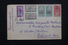 OUBANGUI - Affranchissement Plaisant Sur Enveloppe En Recommandé De Fort Crampel Pour La France En 1925 - L 45693 - Brieven En Documenten