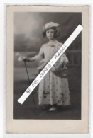 CARTE PHOTO - Déguisement - Princesse - Fillette - - Toneel & Vermommingen