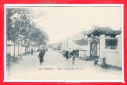 ASIE - VIET NAM --  Tonkin - Rue Unique De Dap Cau - Viêt-Nam