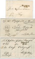" Klagenfurt " 3 Kpl.  Briefe , Klare Stempel   , A2338 - ...-1850 Préphilatélie