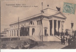 V 10335 Esposizioni Roma 1911 - Il Padiglione Dei Congressi A C. S.Angelo - Roma - Expositions