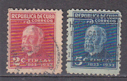 G0522 - CUBA Yv N°219/20 - Gebruikt