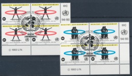 Verenigde Naties/United Nations/Nation Unis New York 1993 4 Bl Mi: 648-649 Yt: 632-633 (Gebr/used/obl/usato/o)(4838) - Used Stamps