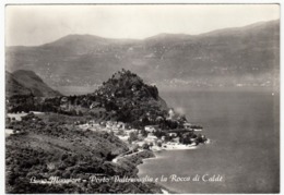 LAGO MAGGIORE - PORTO VALTRAVAGLIA E LA ROCCA DI CALDE' - LUINO - VARESE - - Luino