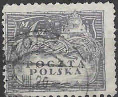 POLAND 1919 Agriculture - 1m - Violet FU - Usados