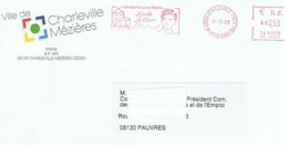 08 -  VILLE De CHARLEVILLE-MEZIERES - Avec EMA - Listos A Ser Enviados : Réplicas Privadas