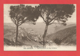Delcampe - C.P.A.  ( 66 ) " CERBER " Vue Générale Et Cap Cerbère   X 2 Photos - Cerbere