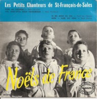 Vinyles. 45 T. Noëls De France. Les Petits Chanteurs De Saint-François-de-Sales. Microsillon Trianon (4 Titres) - Gospel & Religiöser Gesang