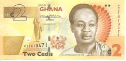 Ghana  P-37  2 Cedis  2017   UNC - Ghana