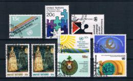 Vereinte Nationen - New York 1981 Jahrgang Gestempelt Ohne Flaggen - Collections, Lots & Séries