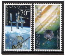 Kazakhstan 2003 .  Day Of Space . 2v: 40, 70.   Michel # 415-16 - Kasachstan