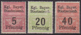 Bayern Kgl. Bayer. Staatseisenbahn - ALLEMAGNE - Chemins De Fer - Otros & Sin Clasificación