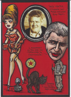 Delcampe - CPM CREPAX Guido Pratt Chat Cat Pin Up érotisme Jihel Tirage Limité - Pin-Ups