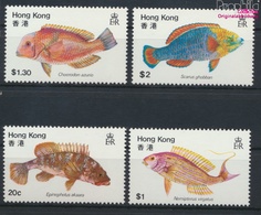 Hongkong 368-371 (kompl.Ausg.) Postfrisch 1980 Fische (9349780 - Neufs
