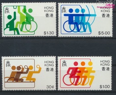 Hongkong 404-407 (kompl.Ausg.) Postfrisch 1982 Spiele Für Behinderte (9349775 - Neufs