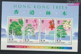 Hongkong Block9 (kompl.Ausg.) Postfrisch 1988 Bäume (9349745 - Neufs