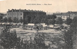 Saint Fons       69         Marché Place Durel          (voir Scan) - Sonstige & Ohne Zuordnung