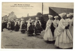 Cpa N° 3367 Pardon Du FOLGOET Le Défilé Des Processions De Plounéour Trez - Le Folgoët