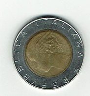 Italien 1989 - 500 Lire - 500 Liras