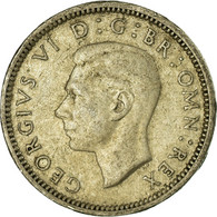 Monnaie, Grande-Bretagne, George VI, 6 Pence, 1943, TTB, Argent, KM:852 - H. 6 Pence