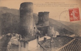 Cp , 42 , ROCHETAILLÉE , Le Vieux Manoir Bâti Au XIVe S., Reconstruit Après Les Guerres Civiles Du XVIe S., Écroulé 1830 - Rochetaillee