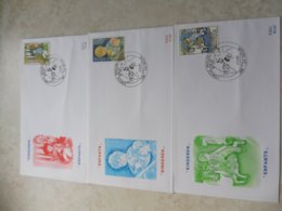 Belgique Fdc Numero 2151/53 Les Enfants - 1981-1990