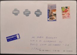 2014 Finland - Europa € 0,65 -  Used Stamps On Priority (label) Cover To Italy - Brieven En Documenten