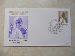 Belgique Fdc Numero 2166 Pape Jean Paul 2 - 1981-1990