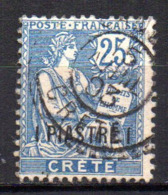 Col17  Colonie Crete  N° 16 Oblitéré Cote 55,00€ - Used Stamps