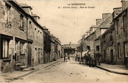 CPA ATHIS - Rue Du Conseil (259323) - Athis De L'Orne