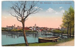 Estavayer - Vue Prise Depuis Le Débarcadère - Phototypie Co, Neuchâtel N° 8826 Colorisée - 1924 - Estavayer