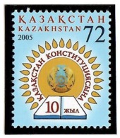 Kazakhstan 2005 .  Constitution-10. 1v: 72.   Michel # 507. - Kazakistan