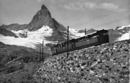ZERMATT → Gornergratbahn Mit Matterhorn, Ca.1955 - VS Valais