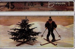 HOLANDA. Man On Ski. 1993. G029 - (306H). (042) - Public