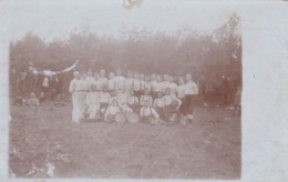 AK Foto Sportmannschaft Mit Bällen Und Trommeln - Ca. 1920 (44821) - Soccer