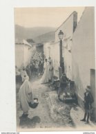 Delcampe - ALGERIE BLIDA  RUE BECOURT CPA BON ETAT - Blida