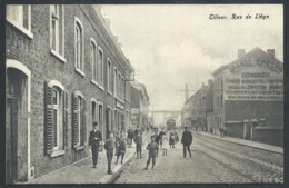 +++ CPA - TILLEUR - St Nicolas - Rue De Liège - Carte Animée - Tram  // - Saint-Nicolas