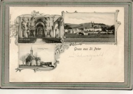 CPA - ST-PETER (Allemagne-Bade-Wurtemberg) - Mehrfachansichtkarte Von 1900 - St. Peter