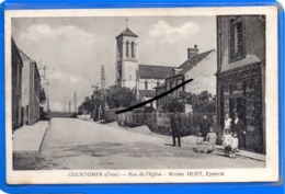 CPA 61 - COURTOMER - Rue De L'Eglise - Maison HUET, épicerie - Courtomer