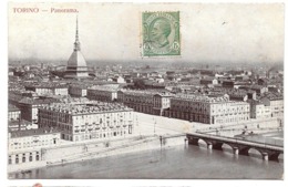 TORINO - Panorama - 1908 - Ponts