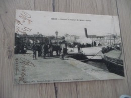 CPA 34 Hérault Mèze Bateau à Vapeur De Mèze à Cette Sète - Mèze