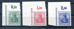 DR-Germania 85/97I POR BOGENECKE, FALZ Im OR,Marke ** POSTFRISCH (B9825 - Unused Stamps