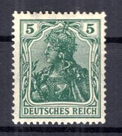 DR-Germania 85IIe FARBE ** POSTFRISCH BPP 500EUR (B6457 - Unused Stamps