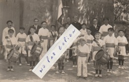 URRUGNE -  Un  Groupe Musical De Jeunes Enfants Avec Tambours  ( Carte Photo ) - Urrugne