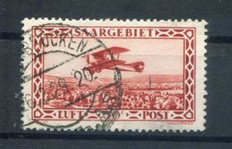 Saar 126 PFIV ABART Gest. 150EUR (B9137 - Lettres & Documents