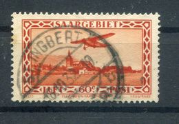 Saar 158 VII ABART Gest. 150EUR (B9171 - Briefe U. Dokumente