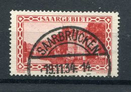 Saar 160 Tadellos Gest. 22EUR (77247 - Lettres & Documents